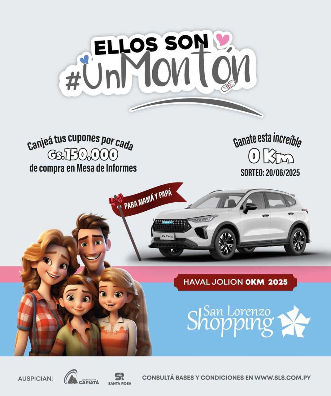 MAMÁ Y PAPÁ 2025 "Ellos son un montón"