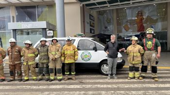 Donación para Bomberos